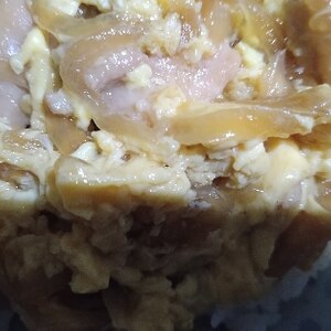 フライパンで楽々♪親子丼